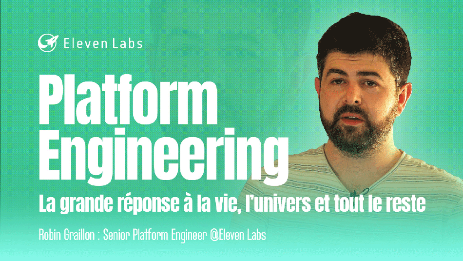 Qu'est-ce que le platform engineering ? Replay conférence