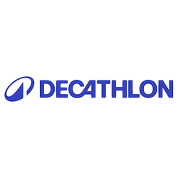 Le logo de la société Decathlon