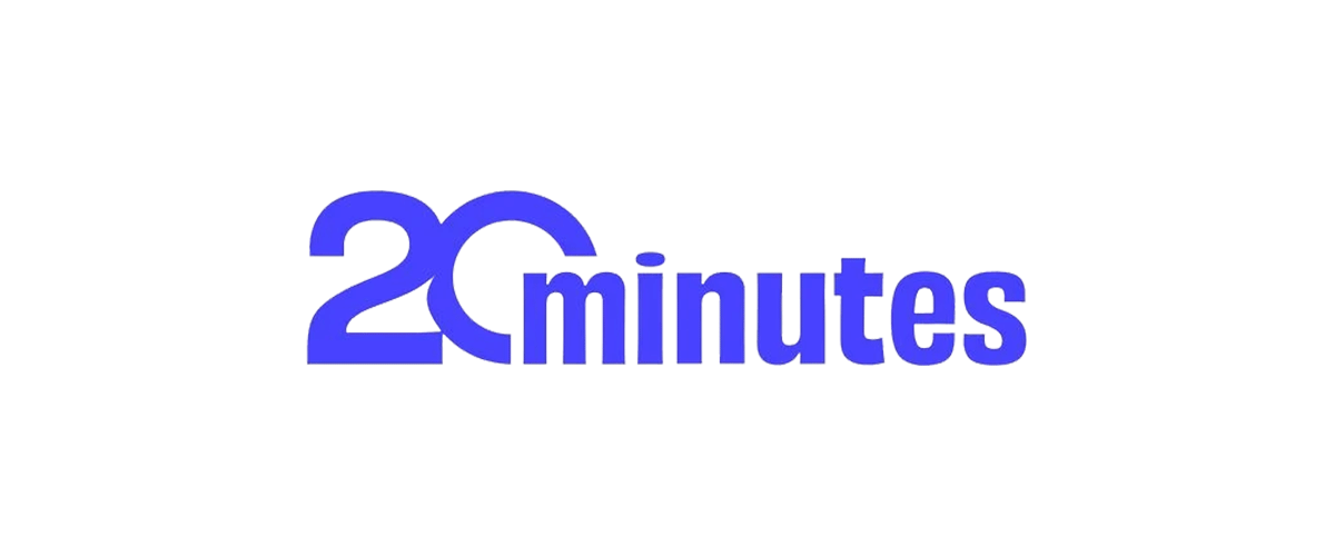 Le logo de la société 20 Minutes