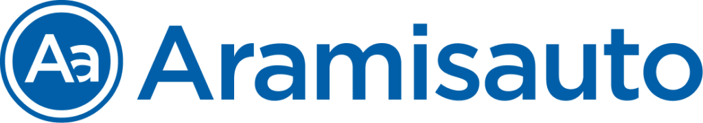 Le logo de la société Aramis Auto