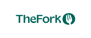 Le logo de l'entreprise de restauration The Fork