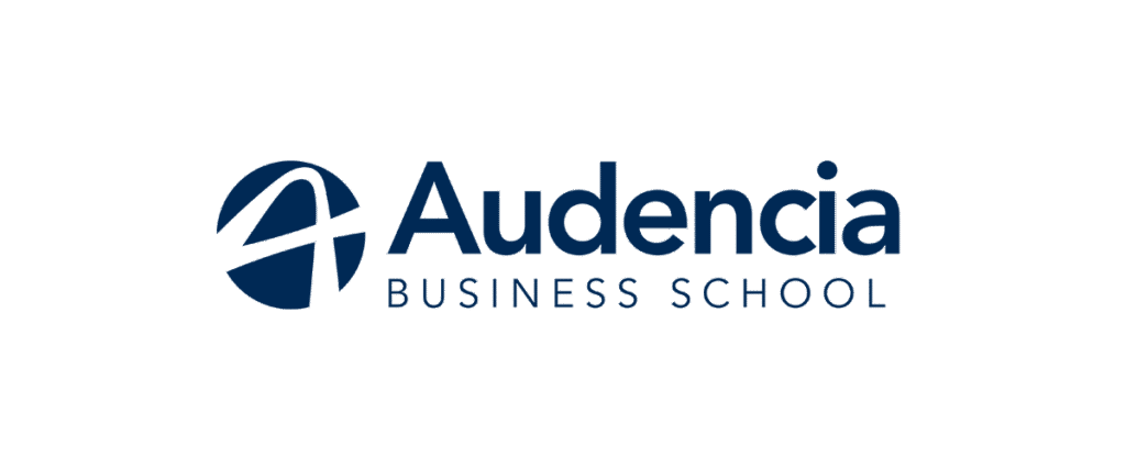 Le logo de l'école Audencia à Nantes