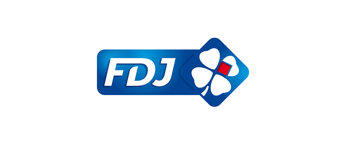 Le logo de la société Française des Jeux (FDJ)