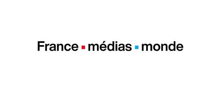 Le logo de la société France Médias Monde