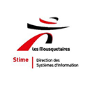 Le logo de la Direction des Systèmes d'Information du Groupe Les Mousquetaires