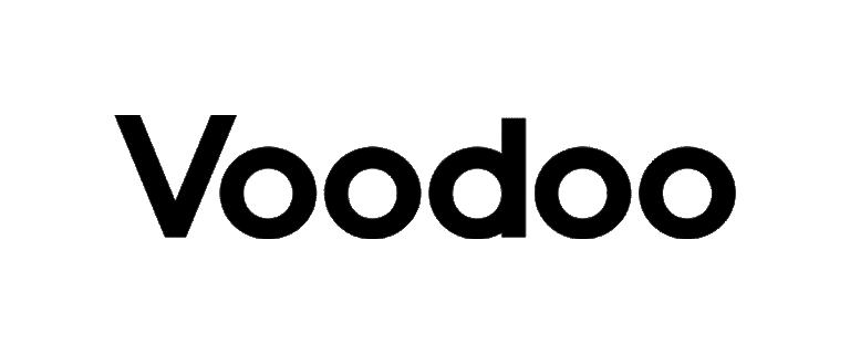 Le logo de la société Voodoo