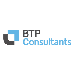 Le logo de la société BTP Consultants