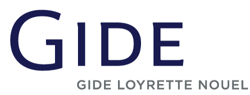 Le logo du cabinet d'avocats Gide Loyrette Nouel